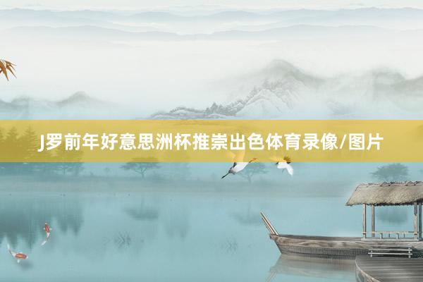 J罗前年好意思洲杯推崇出色体育录像/图片