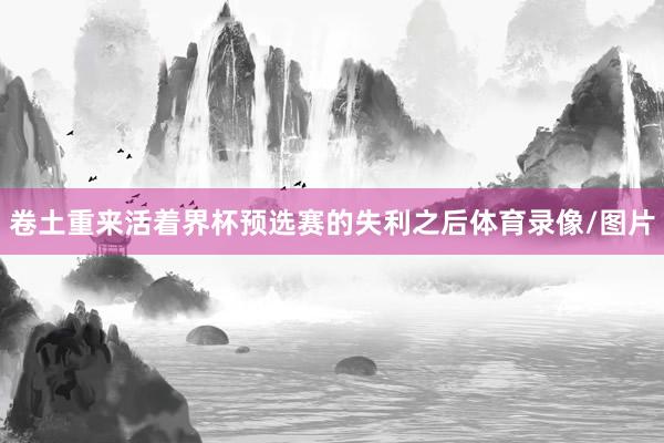 卷土重来活着界杯预选赛的失利之后体育录像/图片