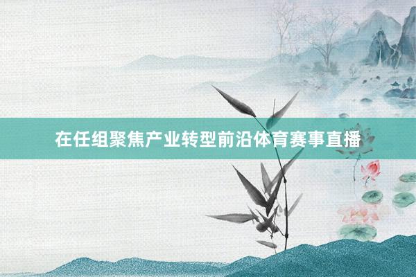 在任组聚焦产业转型前沿体育赛事直播