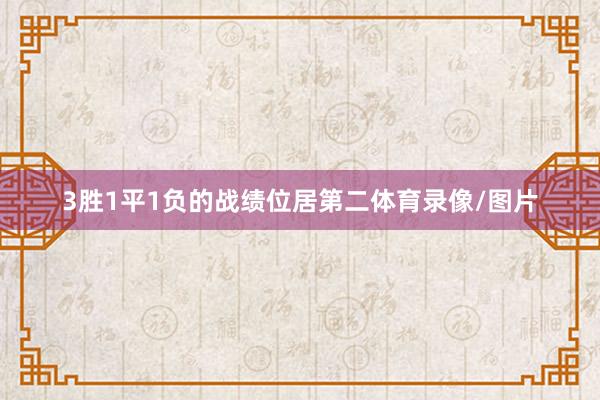 3胜1平1负的战绩位居第二体育录像/图片
