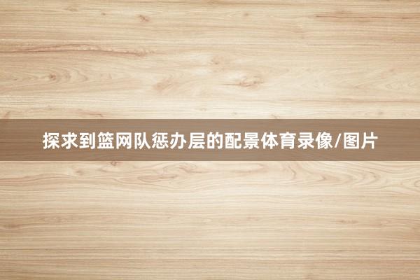 探求到篮网队惩办层的配景体育录像/图片