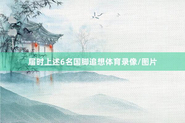 届时上述6名国脚追想体育录像/图片