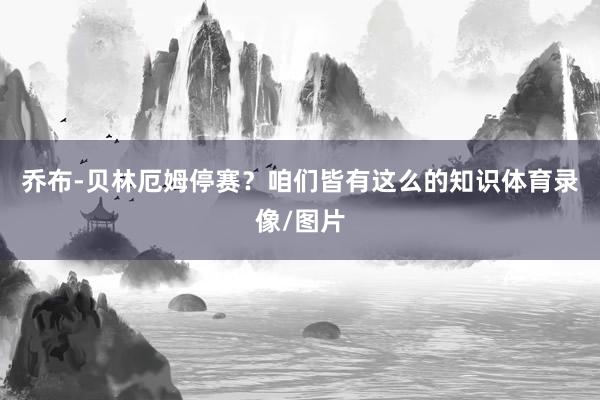 乔布-贝林厄姆停赛？咱们皆有这么的知识体育录像/图片