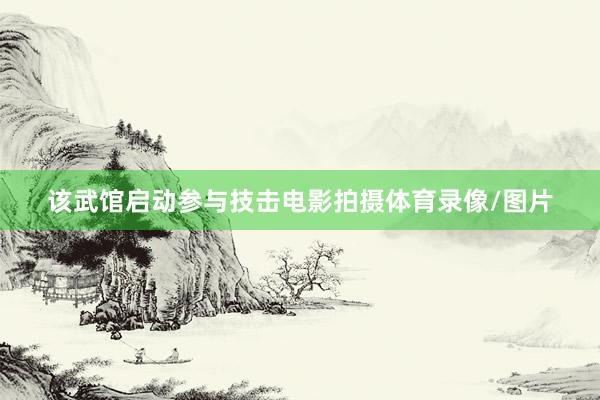 该武馆启动参与技击电影拍摄体育录像/图片