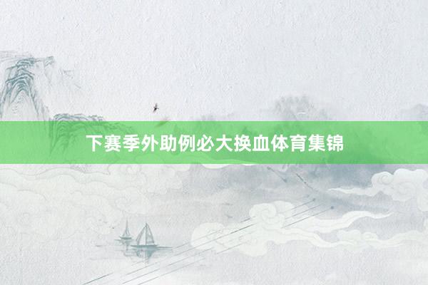 下赛季外助例必大换血体育集锦