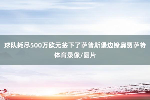 球队耗尽500万欧元签下了萨普斯堡边锋奥贾萨特体育录像/图片