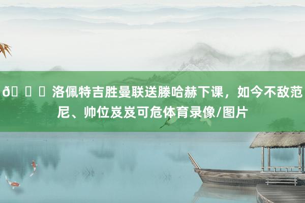 👀洛佩特吉胜曼联送滕哈赫下课，如今不敌范尼、帅位岌岌可危体育录像/图片