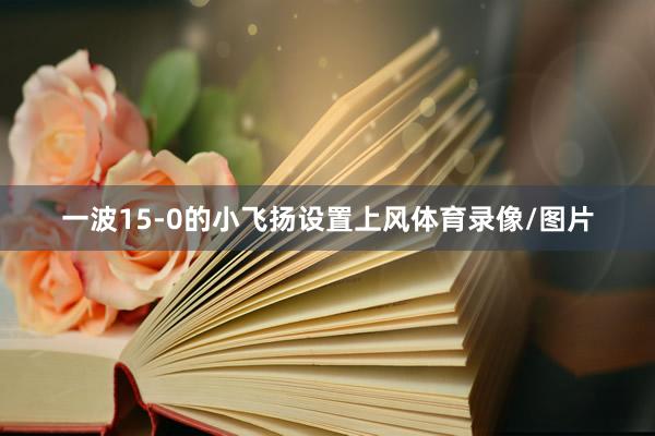 一波15-0的小飞扬设置上风体育录像/图片