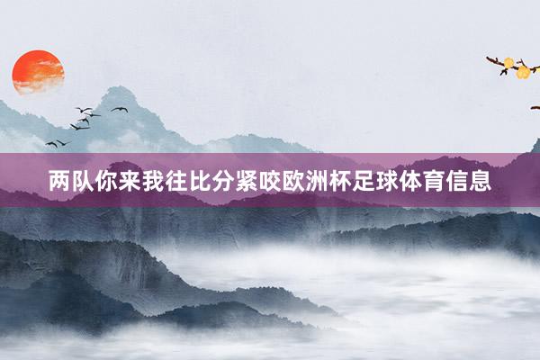 两队你来我往比分紧咬欧洲杯足球体育信息