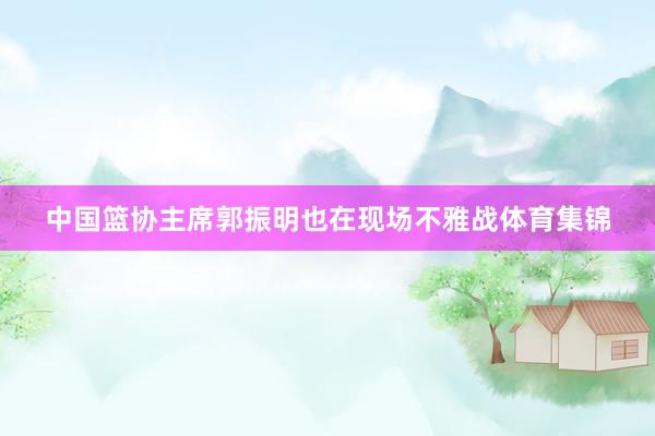 中国篮协主席郭振明也在现场不雅战体育集锦